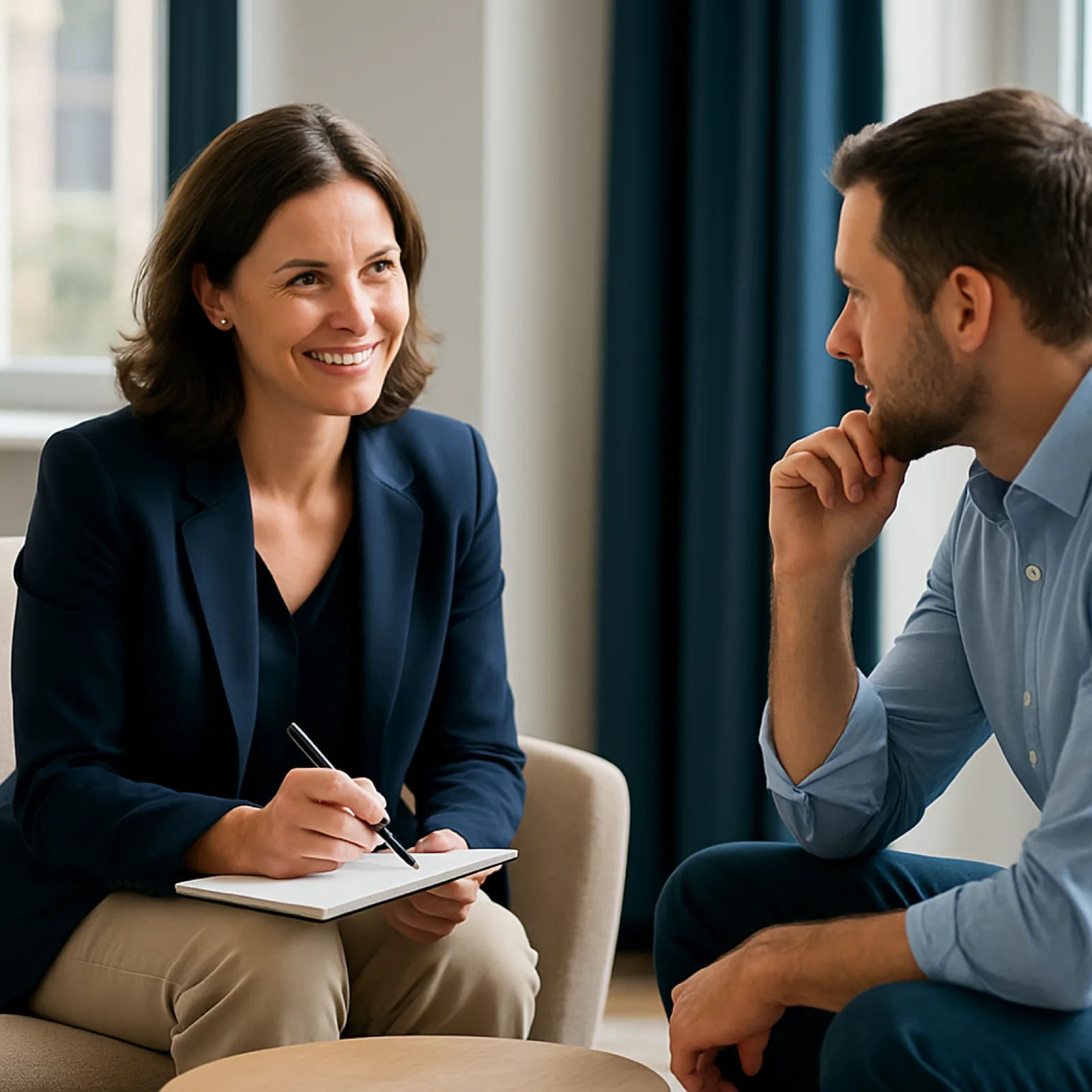 Séance de coaching professionnel